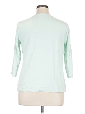 Croft & Barrow 3/4 Sleeve Top (view 2)