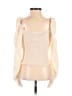 ASTR The Label 100% Polyester Ivory 3/4 Sleeve Blouse Size XS - photo 2
