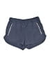 Bcg 100% Polyester Chevron-herringbone Blue Gray Shorts Size S - photo 1