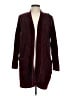 Matty M 100% Polyester Burgundy Cardigan Size L - photo 1