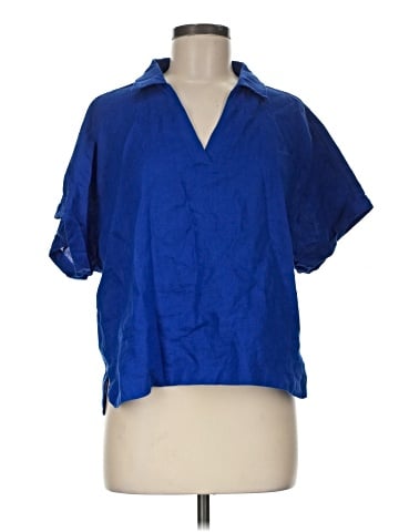 Saks Fifth Avenue Short Sleeve Blouse (view 1)