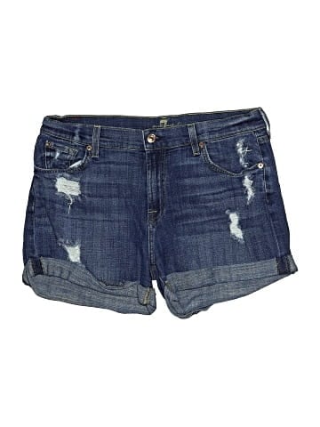 7 For All Mankind Denim Shorts (view 1)