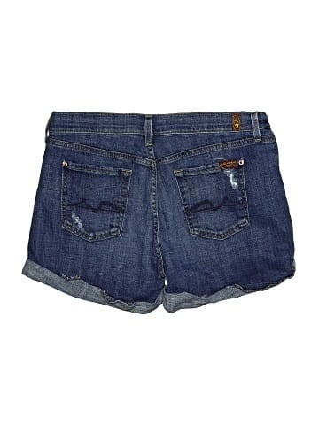 7 For All Mankind Denim Shorts (view 2)