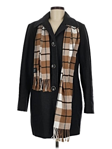 St. John's Bay Wool Coat (view 1)