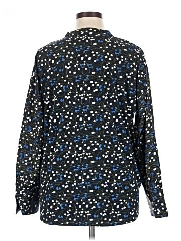 Ann Taylor Factory Long Sleeve Blouse (view 2)