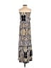 Ruby Rox Print Gold Casual Dress Size S - photo 2