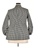 Alfani Houndstooth Gray Blazer Size 0X - photo 2