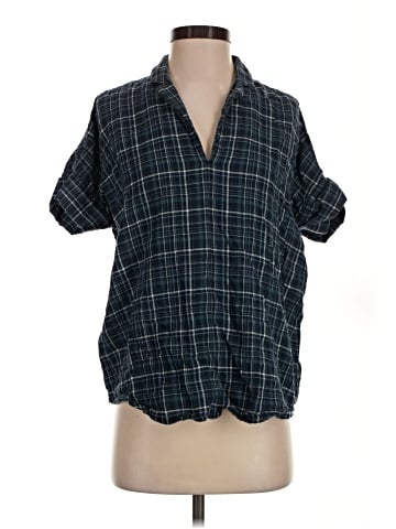 Madewell Swenson Popover Shirt in Morefield Plaid (view 1)