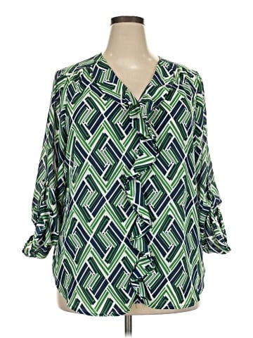 Zac & Rachel 3/4 Sleeve Blouse (view 1)