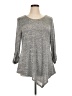 Cocomo Gray Long Sleeve Top Size XL - photo 1