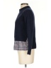 Joseph Plaid Blue Wool Pullover Sweater Size XS - photo 5