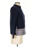 Joseph Plaid Blue Wool Pullover Sweater Size XS - photo 4