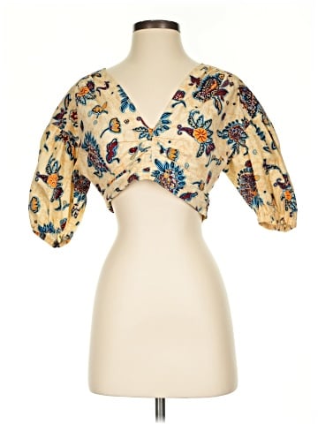 A.L.C. 3/4 Sleeve Blouse (view 1)