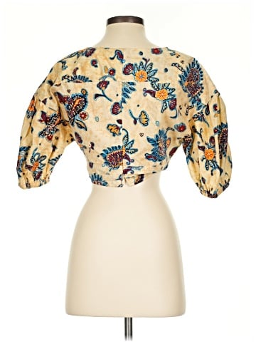 A.L.C. 3/4 Sleeve Blouse (view 2)