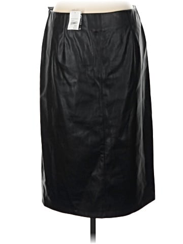 Cato Faux Leather Skirt (view 2)