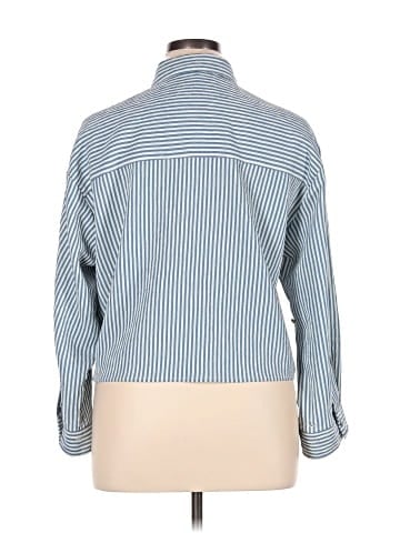 Velvet Heart 3/4 Sleeve Button-Down Shirt (view 2)