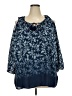 Catherines Blue 3/4 Sleeve Blouse Size 2XWP - photo 1