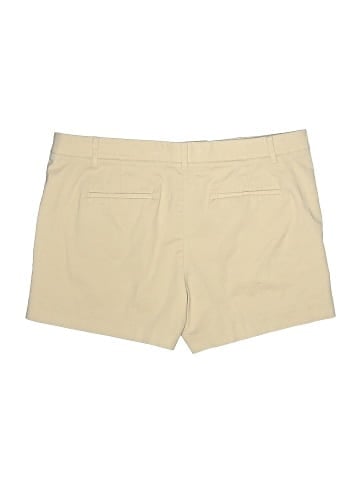 Ann Taylor Khaki Shorts (view 2)