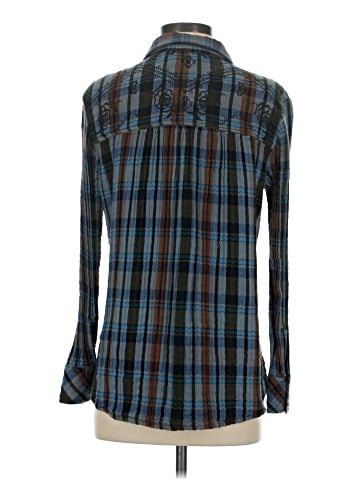 Free People Long Sleeve Button-Down Shirt (view 2)