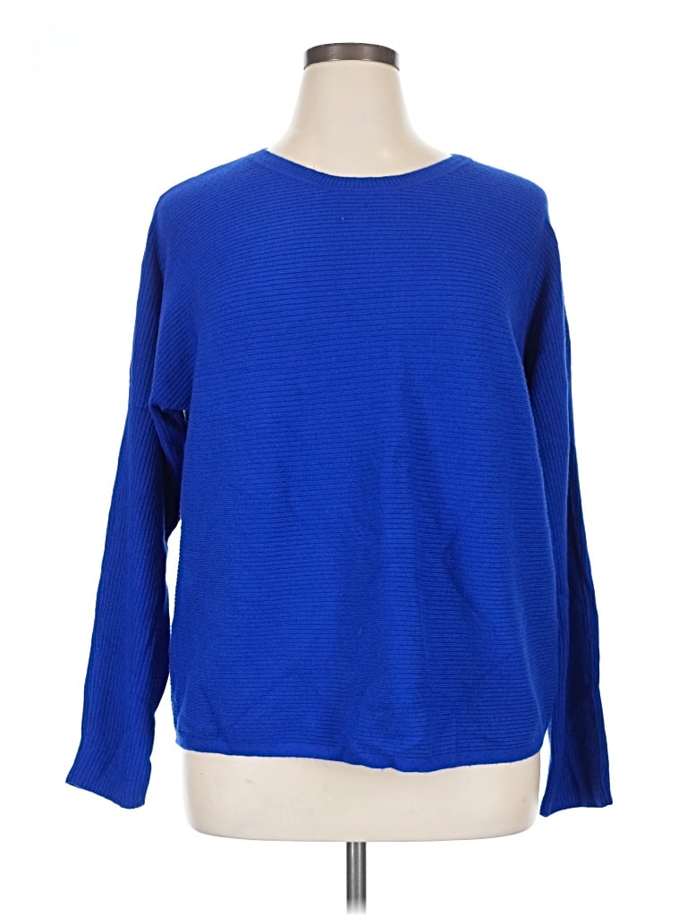 Pre-owned Apt. 9 Pullover Sweater In Blue