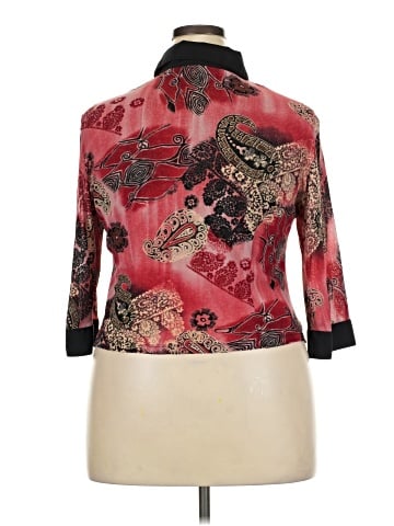 Kathy Che 3/4 Sleeve Blouse (view 2)