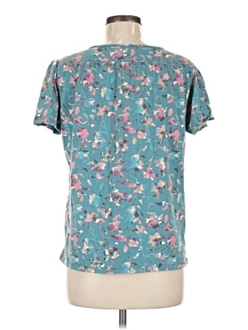 Nicole Miller Short Sleeve Henley (view 2)