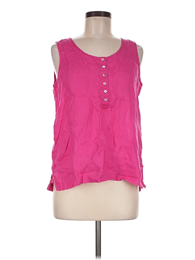 Pre-owned Jones New York Sleeveless Blouse In Pink