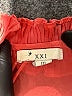 XXI 100% Polyester Orange Short Sleeve Blouse Size XXL - photo 7