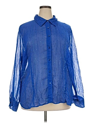 Elementz Long Sleeve Blouse (view 1)