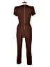 Calvin Klein Solid Brown Jumpsuit Size 10 - photo 2