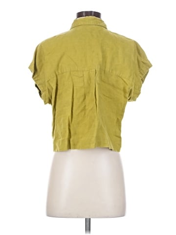 Madewell 100% Linen Crop Dolman Shirt (view 2)