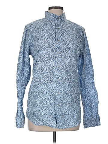 Express Long Sleeve Button-Down Shirt (view 1)