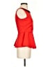 Bisou Bisou Red Sleeveless Blouse Size XS - photo 4