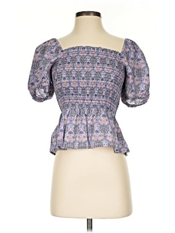 Liberty Art Fabrics for J.Crew Short Sleeve Blouse (view 1)