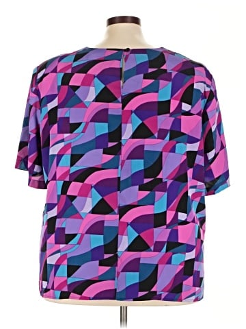 Maggie Barnes Short Sleeve Blouse (view 2)