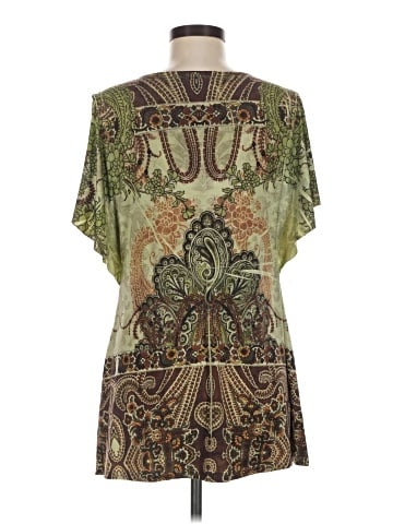 One World Short Sleeve Blouse (view 2)