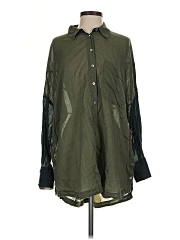 Free People 3/4 Sleeve Button-Down Shirt (view 1)