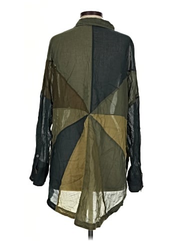Free People 3/4 Sleeve Button-Down Shirt (view 2)