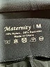 Maternity Black Active Pants Size M - photo 6