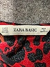 Zara Basic Red 3/4 Sleeve Blouse Size S - photo 7