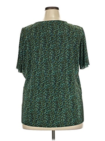 Jaclyn Smith Short Sleeve Blouse (view 2)