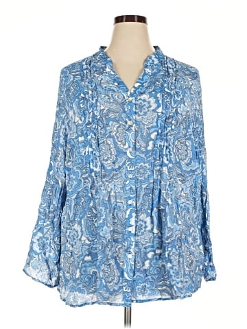 Ruby Rd. Long Sleeve Blouse (view 1)