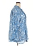 Ruby Rd. Paisley Blue Long Sleeve Blouse Size 2X - photo 4