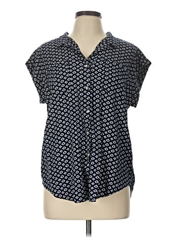 Jachs Girlfriend Short Sleeve Blouse (view 1)