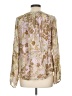 Esprit 100% Viscose Gold Long Sleeve Blouse Size L - photo 2