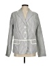 Liz Claiborne Stripes Gray Blazer Size M - photo 1