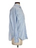 Everlane Chevron-herringbone Blue Long Sleeve Button-Down Shirt Size 4 - photo 4