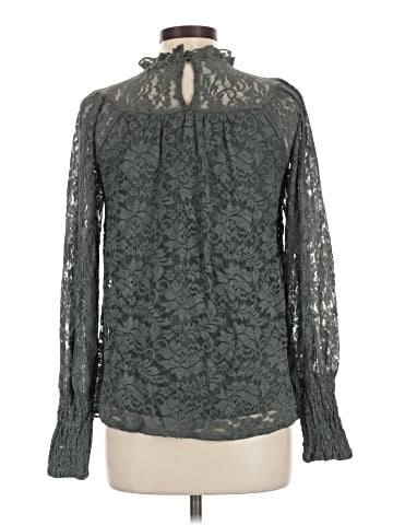 Cable & Gauge Long Sleeve Blouse (view 2)