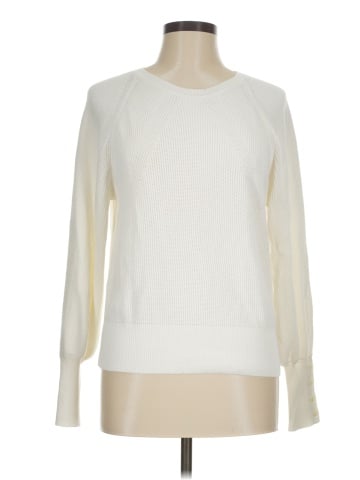 White + Warren Pullover Sweater (view 1)