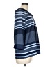 ModCloth 100% Polyester Blue 3/4 Sleeve Blouse Size L - photo 4
